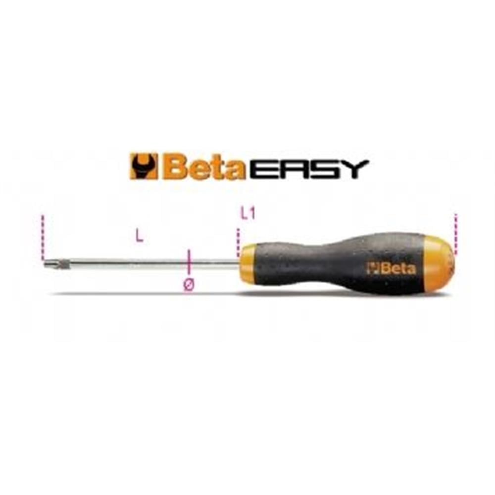 Delikli Torx Tornavida 1208E/RTX 09