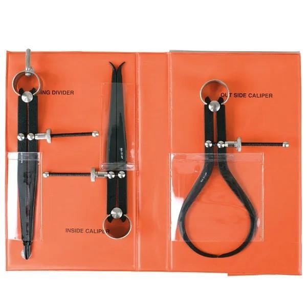 Groz Üçlü Pergel Takımı CD/SP/6/ST