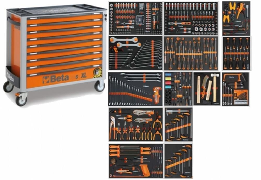 493 Parça 9 Çekmeceli Takım Arabası