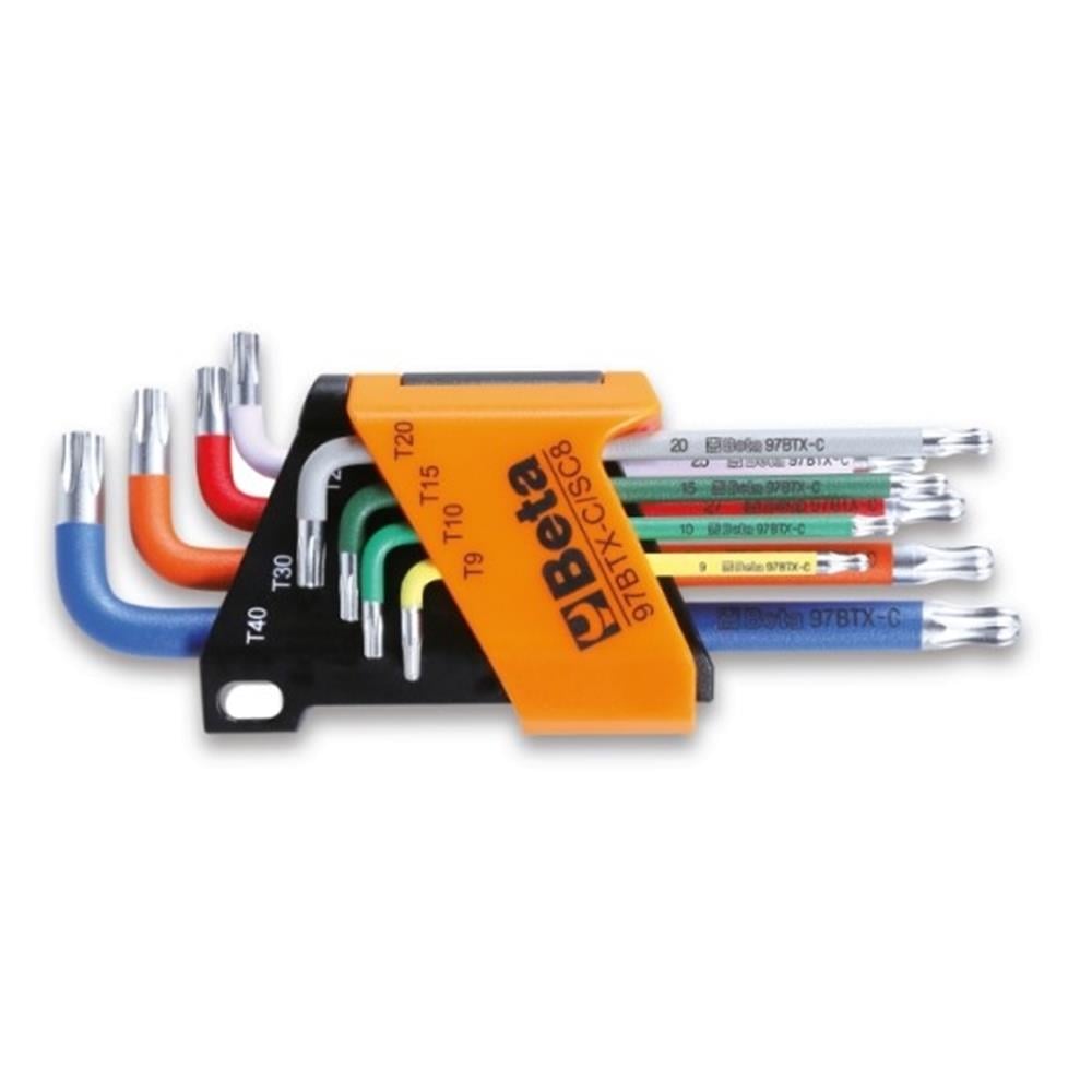 Bombeli Torx Allen Takımı 97BTX-C/SC8