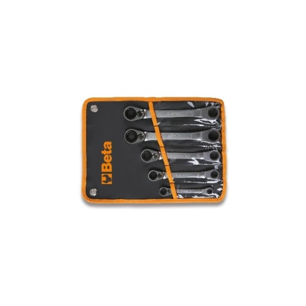 Düz Cırcır Yıldız Anahtar Takım 5`li 195P/B5