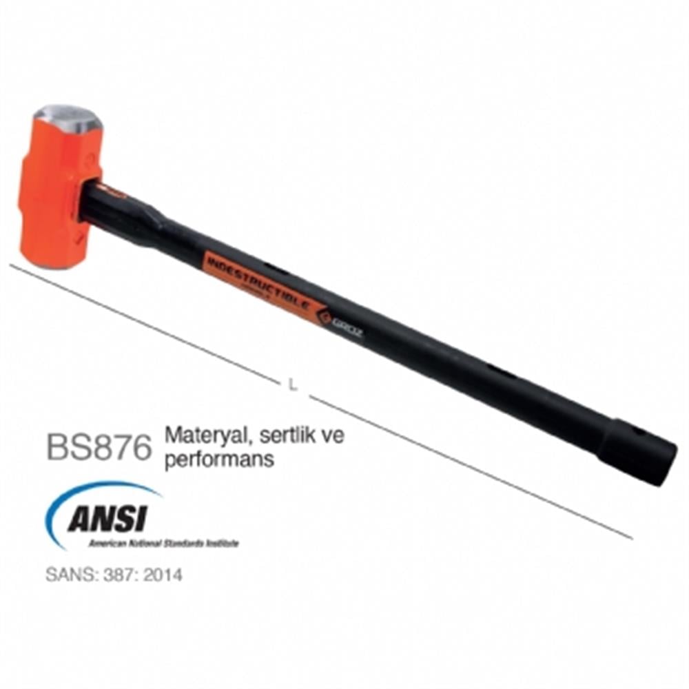 Fiber Saplı Balyoz SHID/6/24