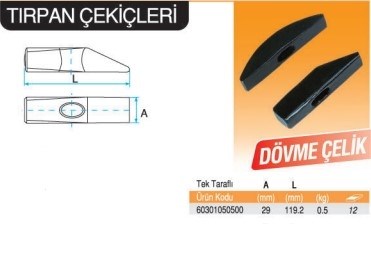 Kanca Tırpan Çekici Ve Örsü