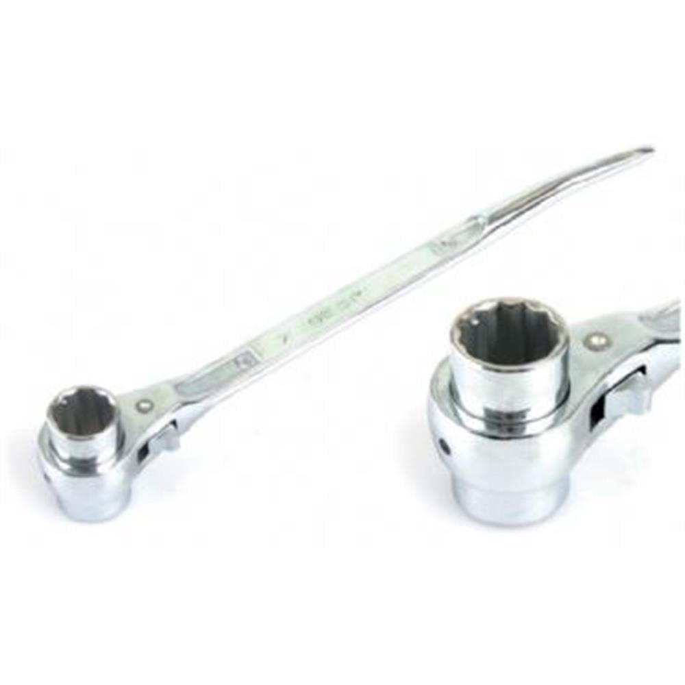 Kromajlı Kazıklı Lokma Cırcır Anahtar  21X22mm