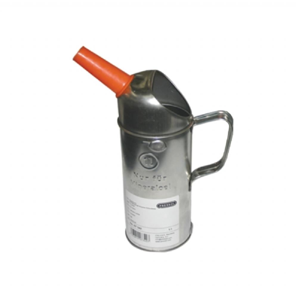 Metal Düz Litre Ölçü Kabı  1lt