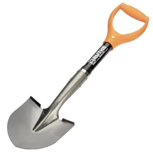 Ruthe Metal Saplı, Plastik Tutamaklı Mini Madenci Küreği