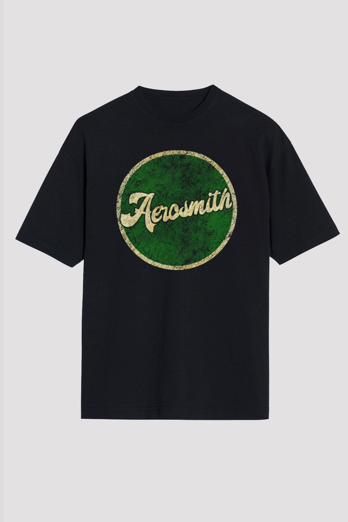 Aerosmith Siyah Oversize Tişört Oversize T-shirt - TişörtFabrikası