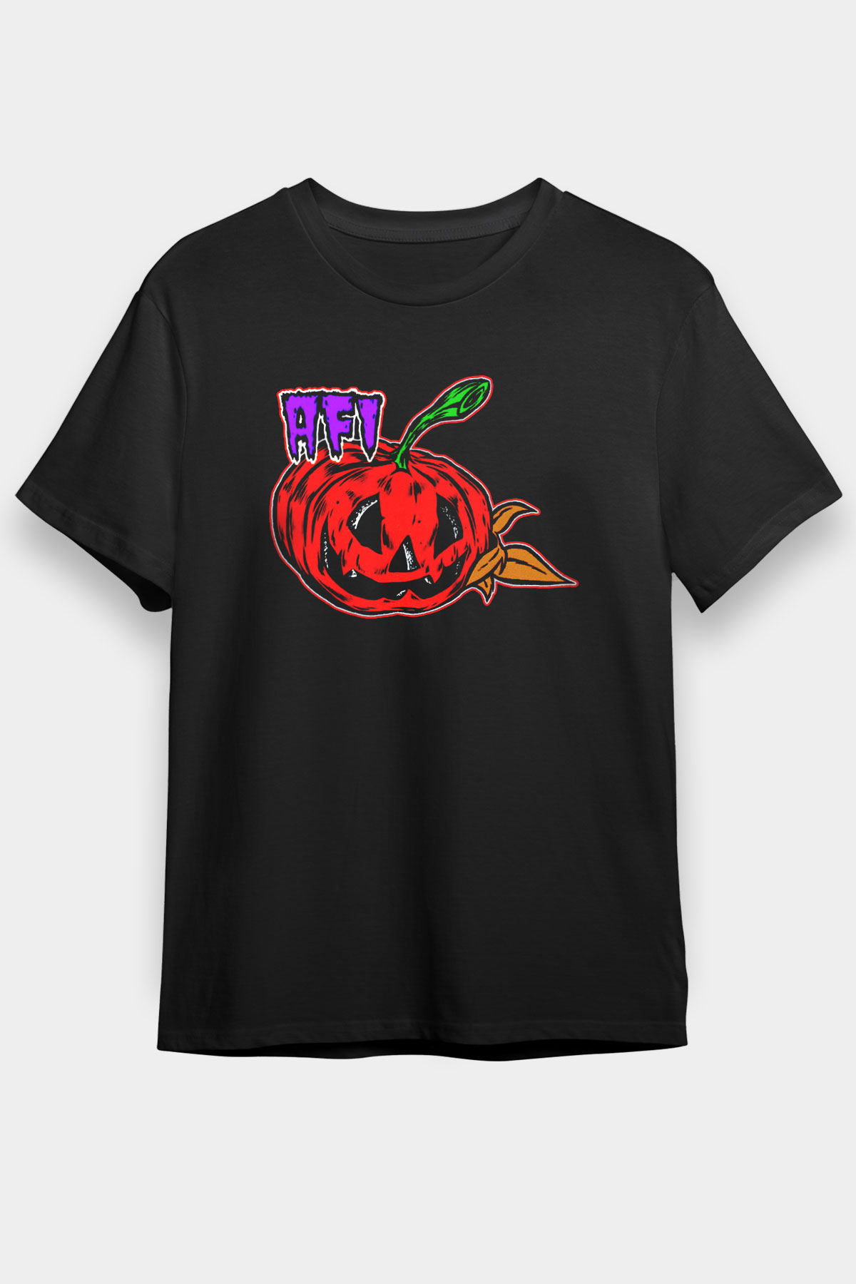  Afi Siyah Unisex Tişört T-Shirt - TişörtFabrikası