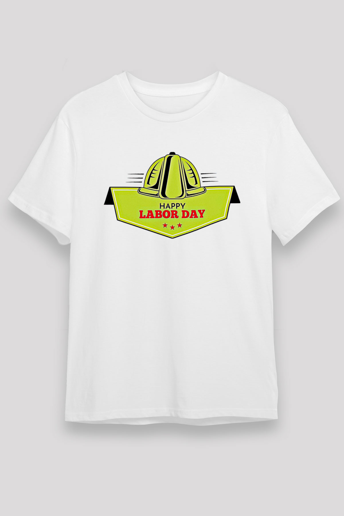 1 Mayıs Unisex Baskılı Beyaz Tişört - Tshirt