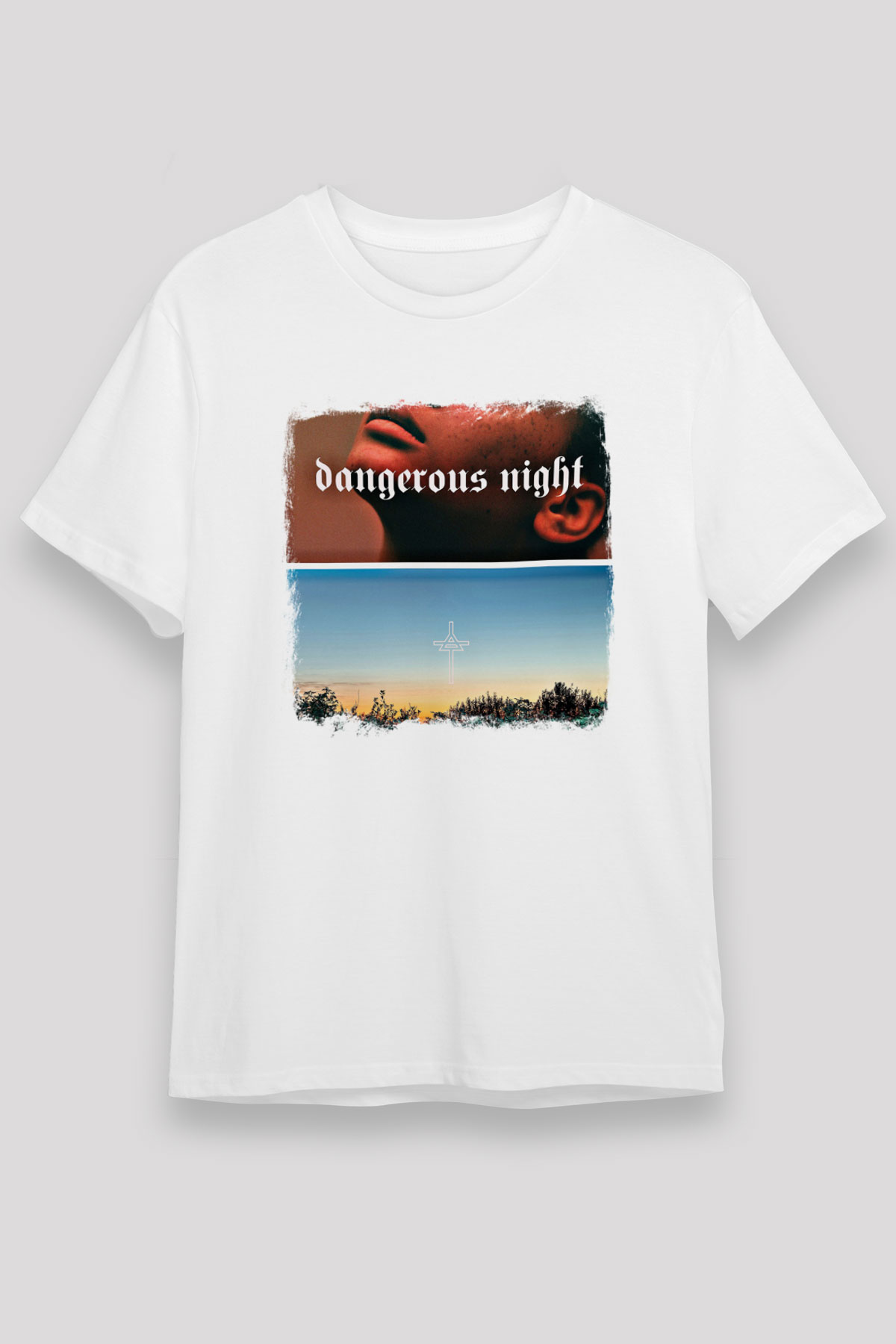 30 Seconds To Mars Baskılı Unisex Beyaz Tişört