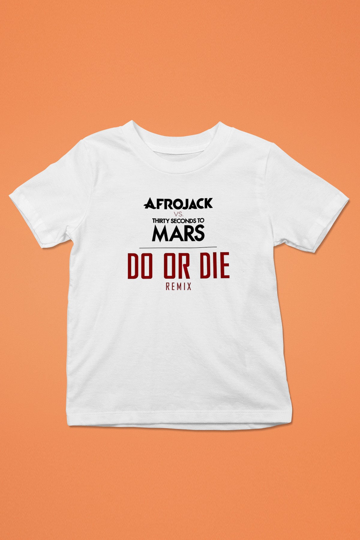 30 Seconds To Mars Baskılı Unisex Beyaz Çocuk Tişört