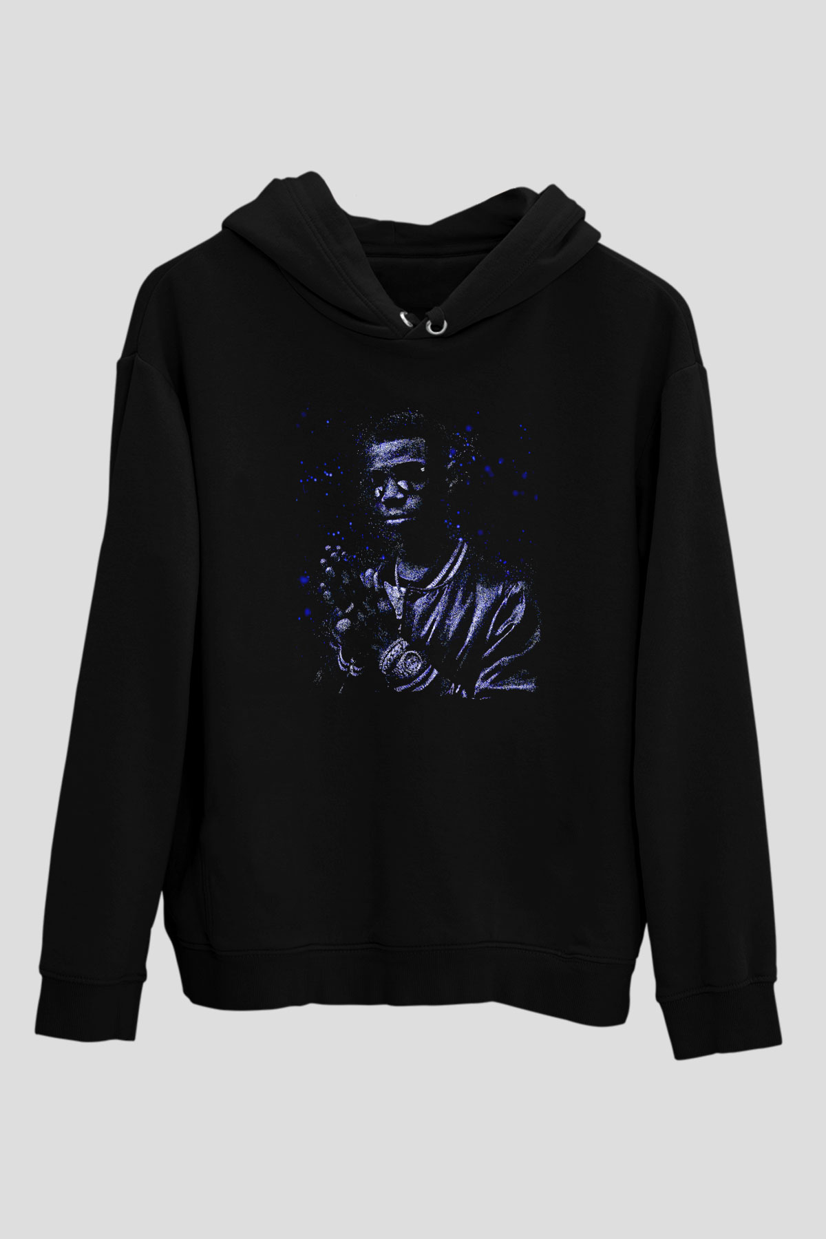 A Boosie Wit Da Hoodie Baskılı Unisex Siyah Hoodie