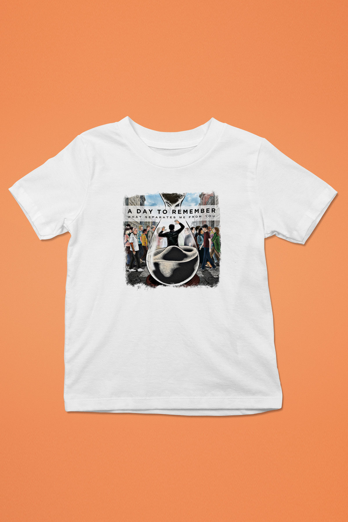 A Day to remember Baskılı Unisex Beyaz Çocuk Tişört
