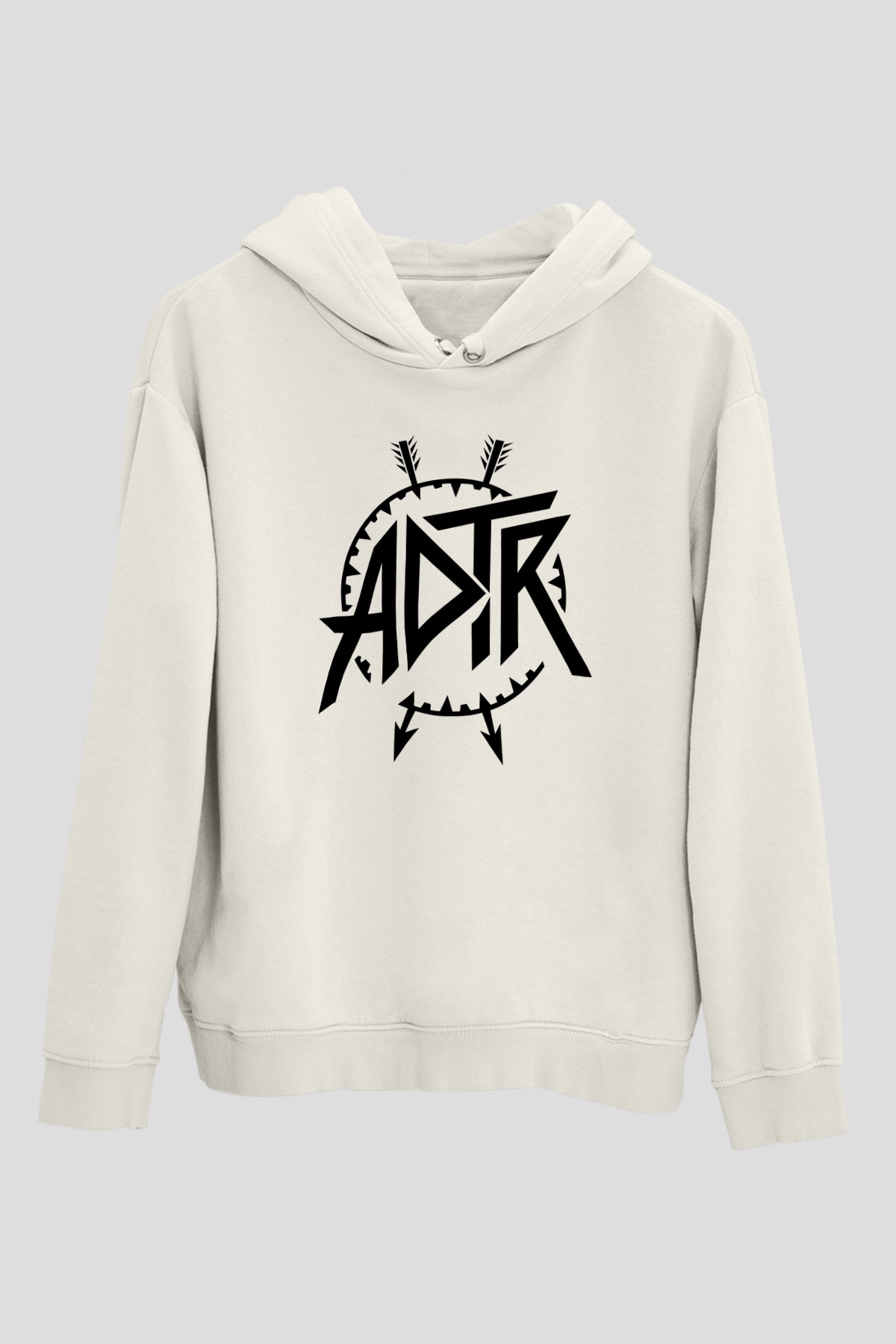 A Day to remember Baskılı Unisex Beyaz Hoodie