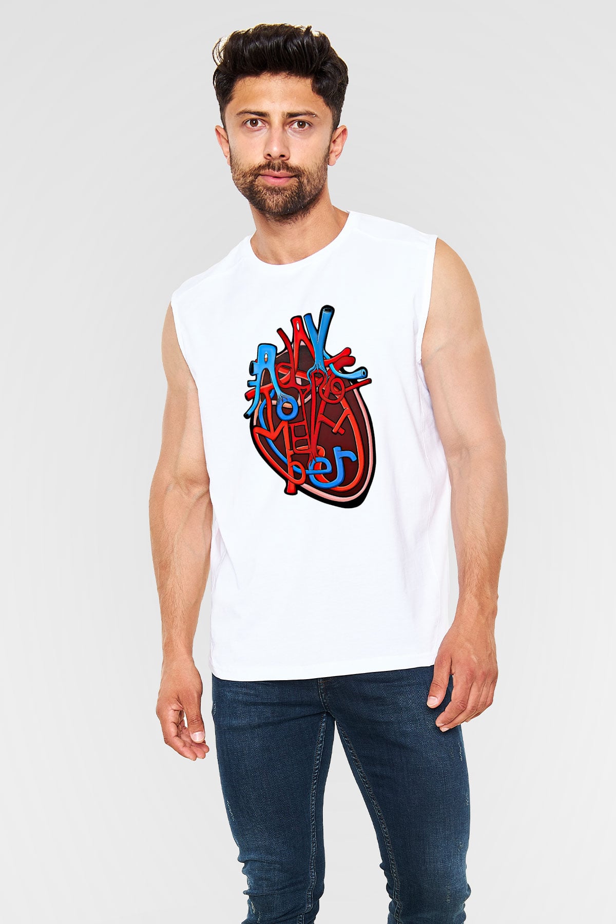 A Day to remember Baskılı Unisex Beyaz Kolsuz Tişört
