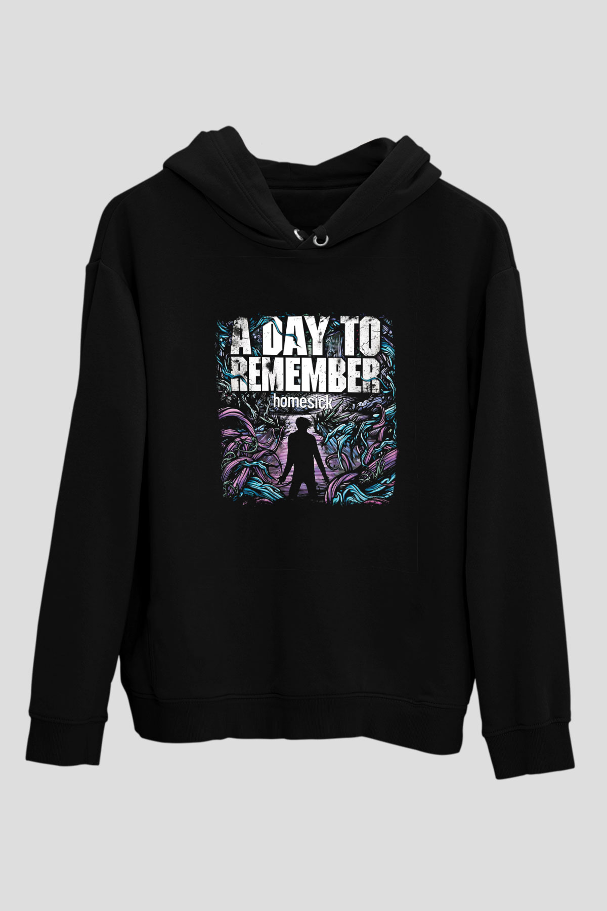 A Day to remember Baskılı Unisex Siyah Hoodie