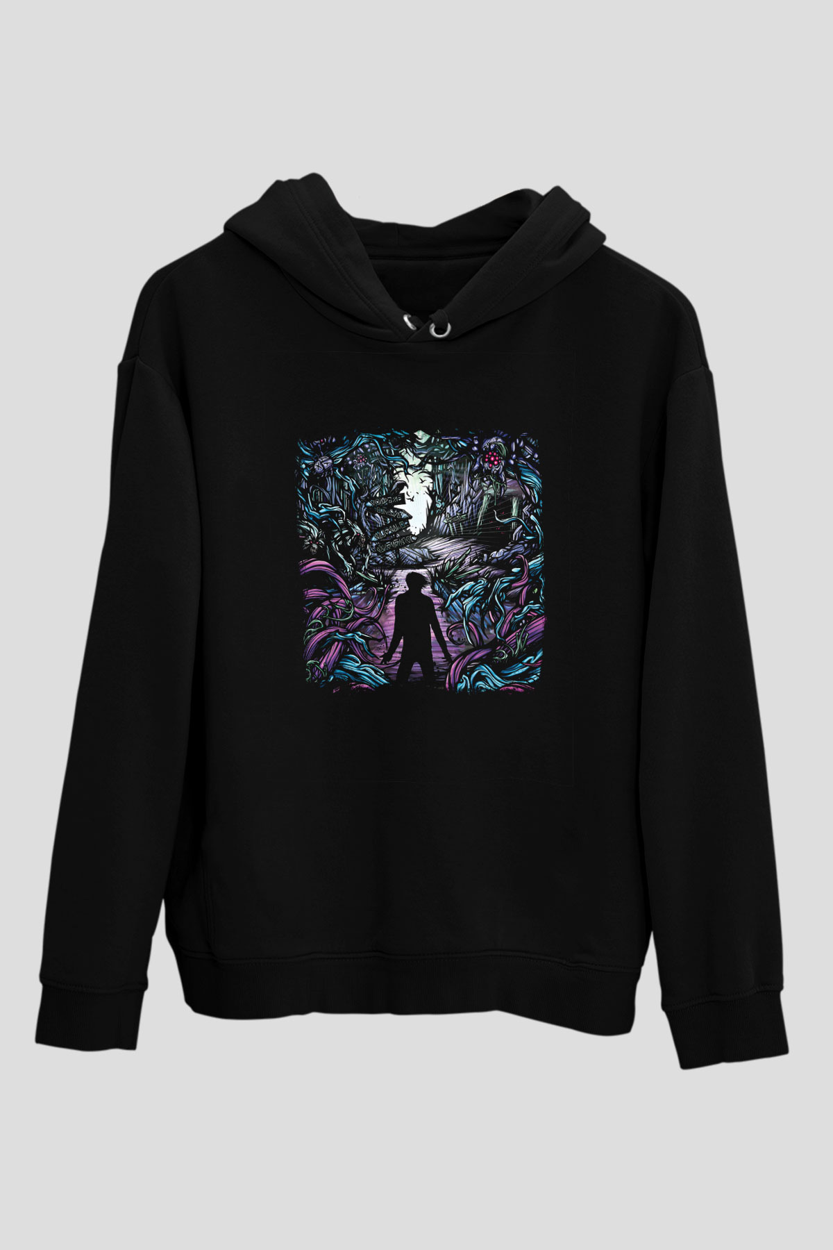 A Day to remember Baskılı Unisex Siyah Hoodie