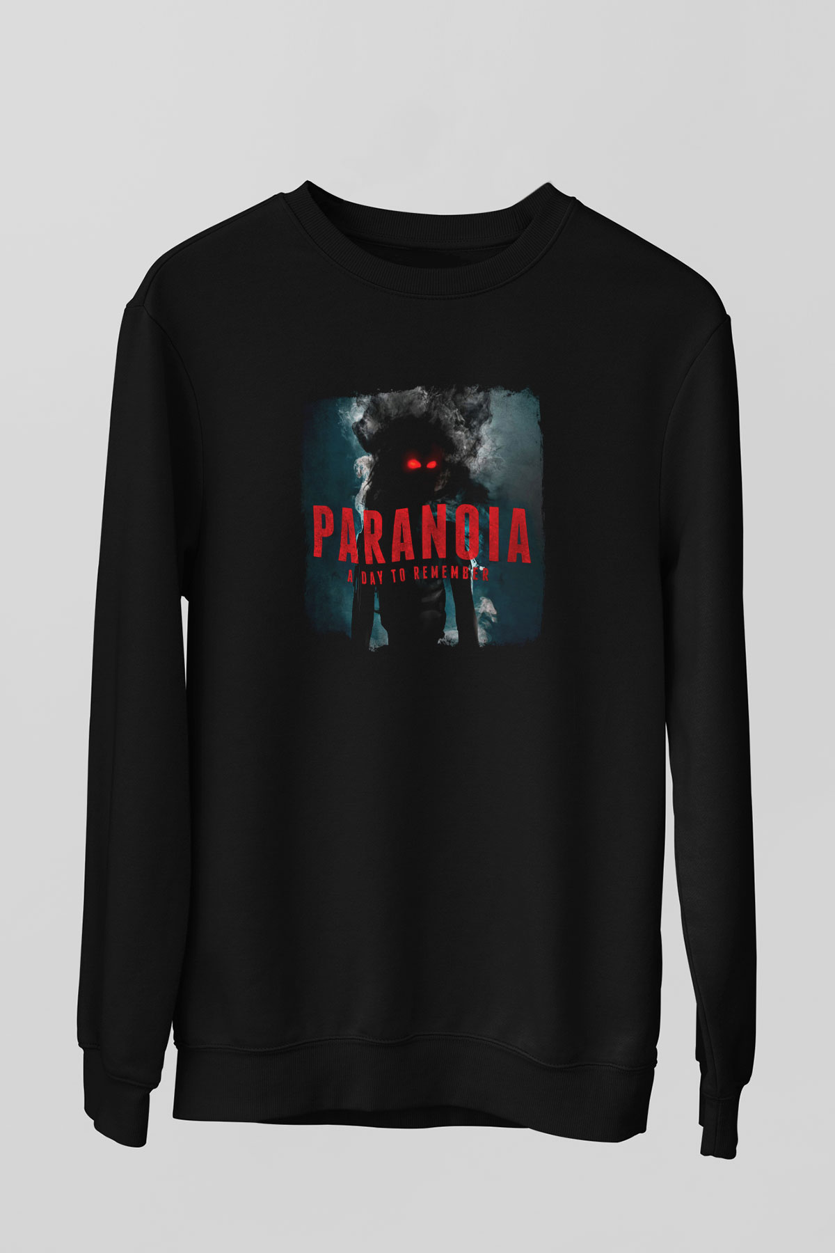 A Day to remember Baskılı Unisex Siyah Sweatshirt