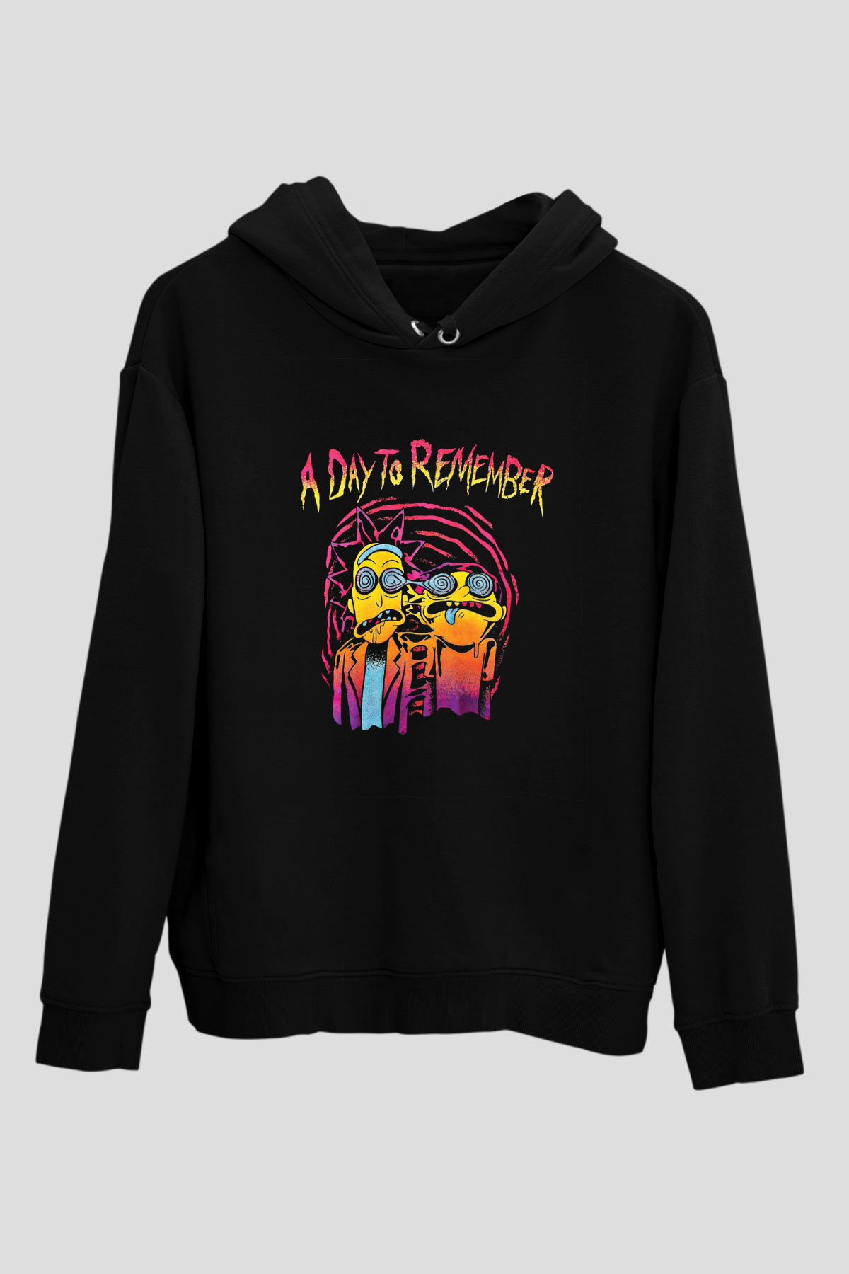 A Day to remember Baskılı Unisex Siyah Hoodie