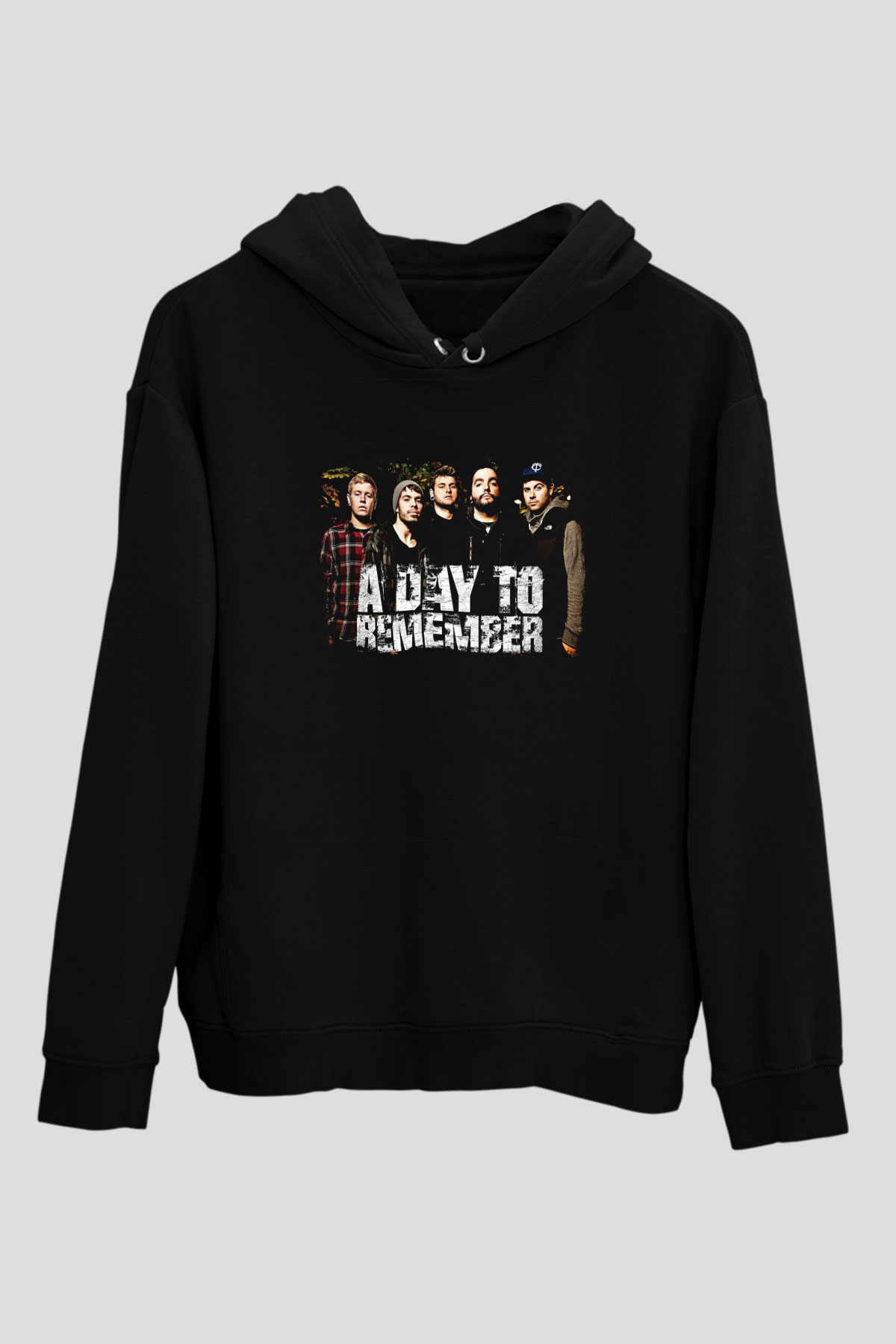 A Day to remember Baskılı Unisex Siyah Hoodie