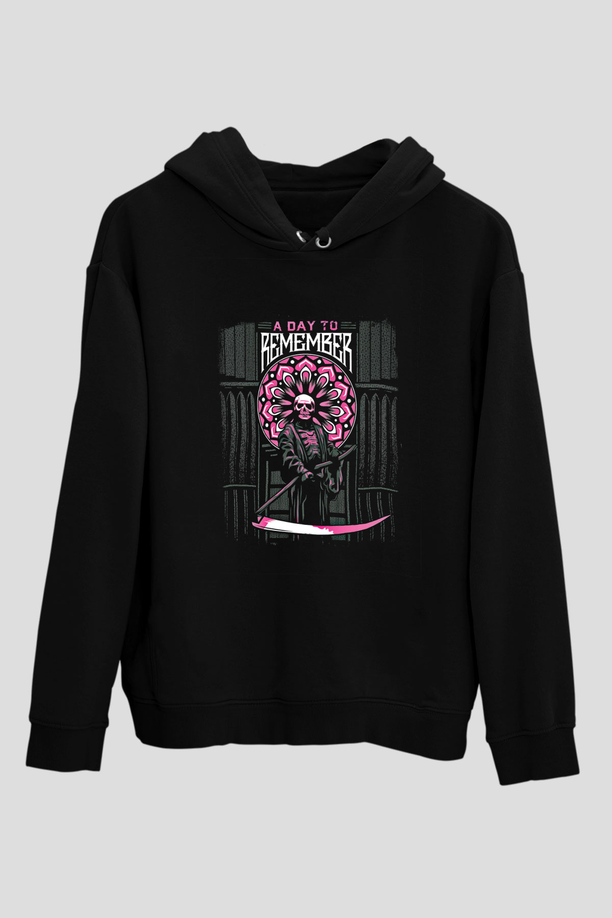 A Day to remember Baskılı Unisex Siyah Hoodie