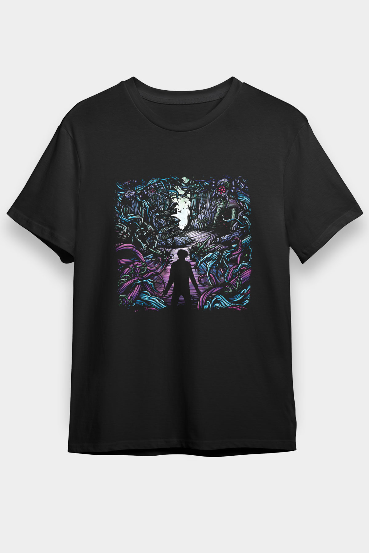 A Day to remember Baskılı Unisex Siyah Tişört