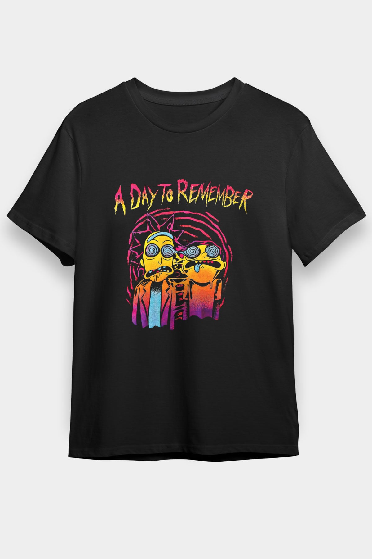 A Day to remember Baskılı Unisex Siyah Tişört