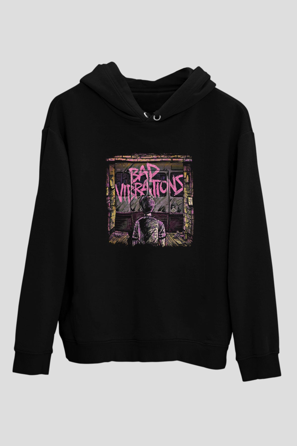 A Day to remember Baskılı Unisex Siyah Hoodie