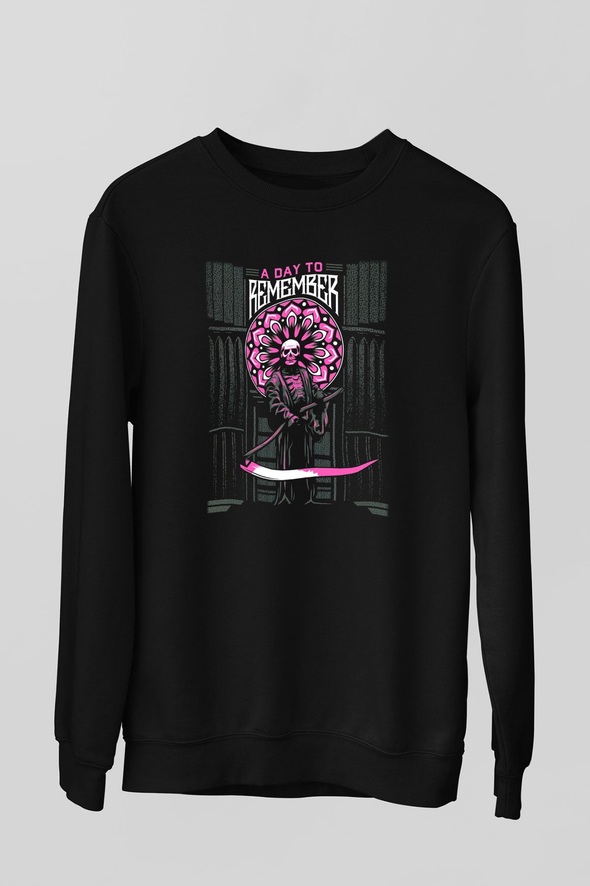 A Day To Remember Siyah Unisex Sweatshirt