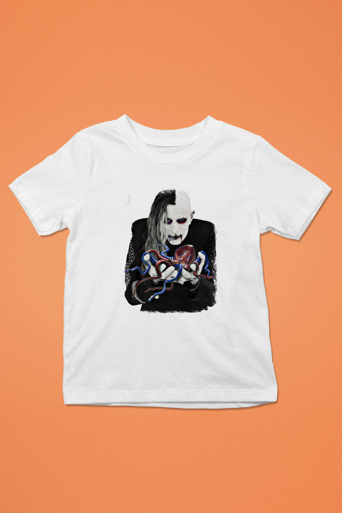 A Perfect Circle Baskılı Unisex Beyaz Çocuk Tişört