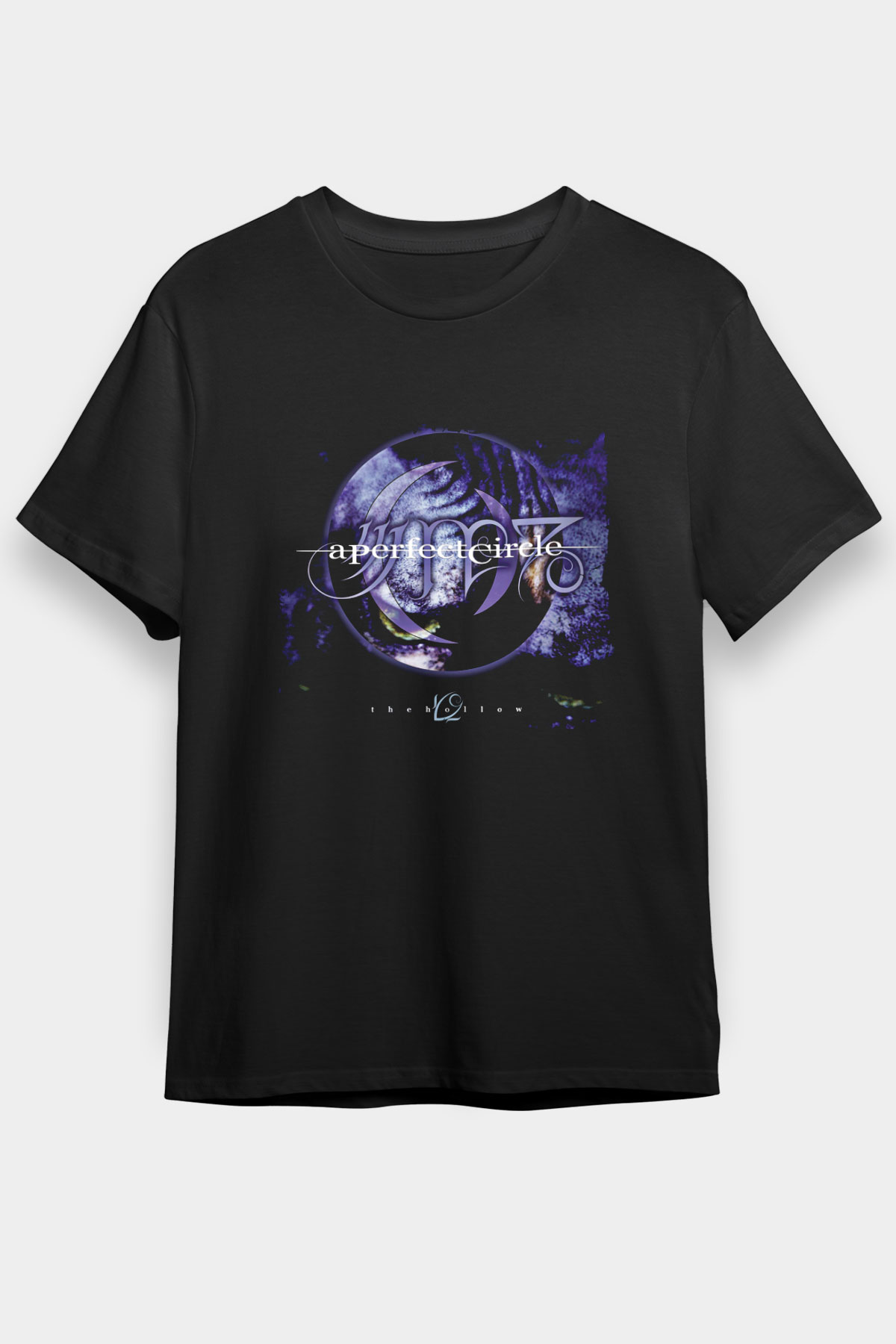 A Perfect Circle Baskılı Unisex Siyah Tişört