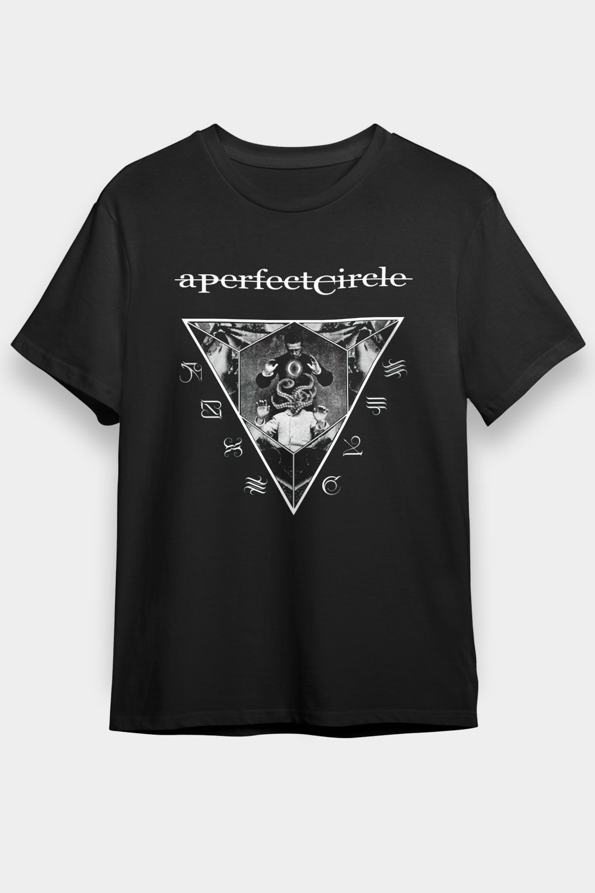 A Perfect Circle Siyah Unisex Tişört T-Shirt - TişörtFabrikası