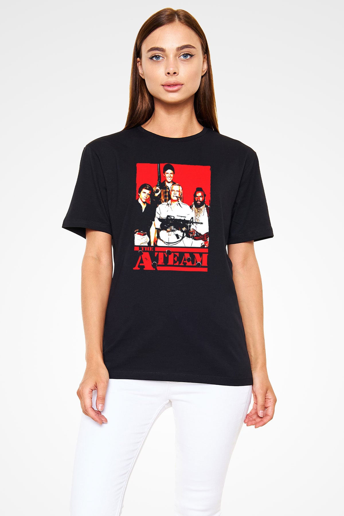 A-Team Siyah Unisex Tişört T-Shirt