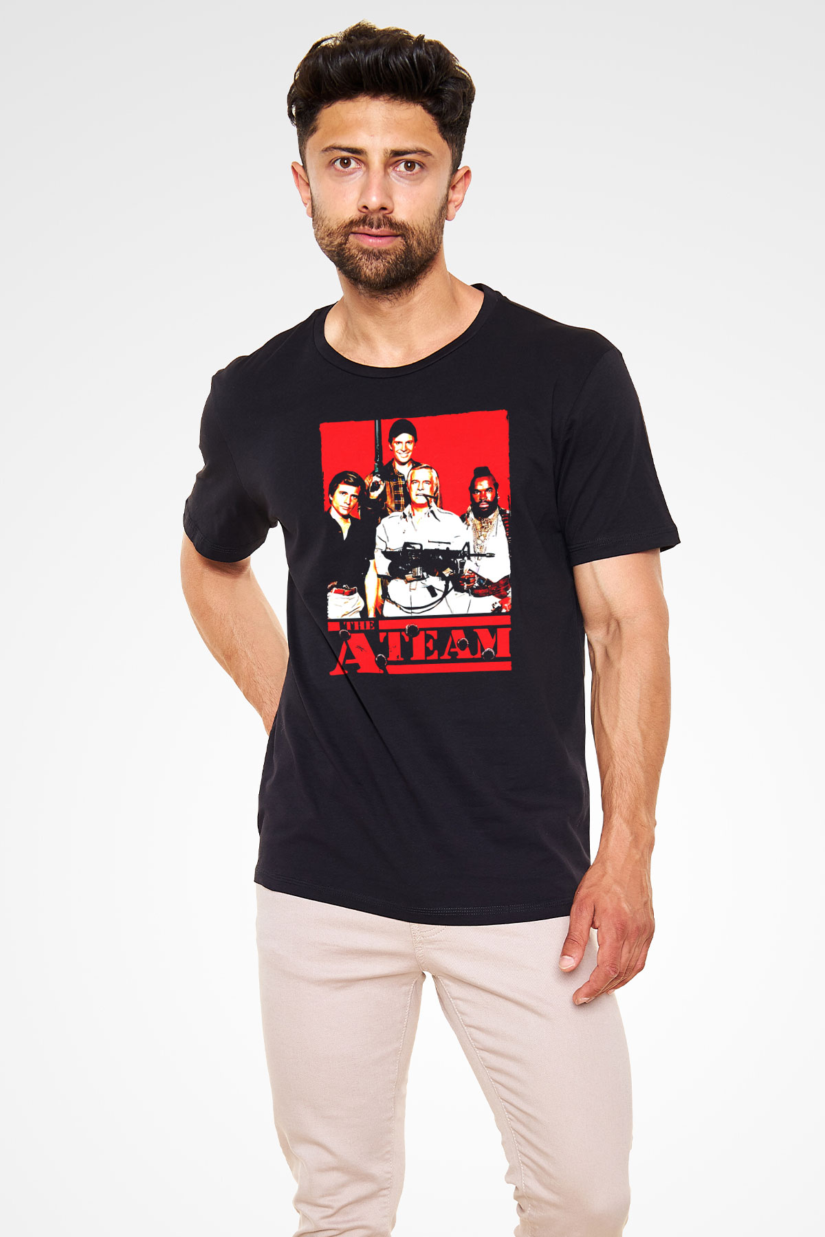 A-Team Siyah Unisex Tişört T-Shirt