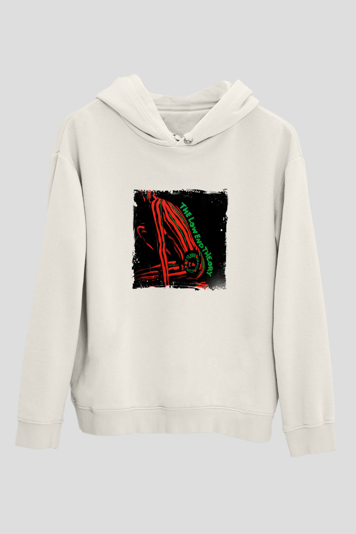 A Tribe Called Quest Baskılı Unisex Beyaz Hoodie