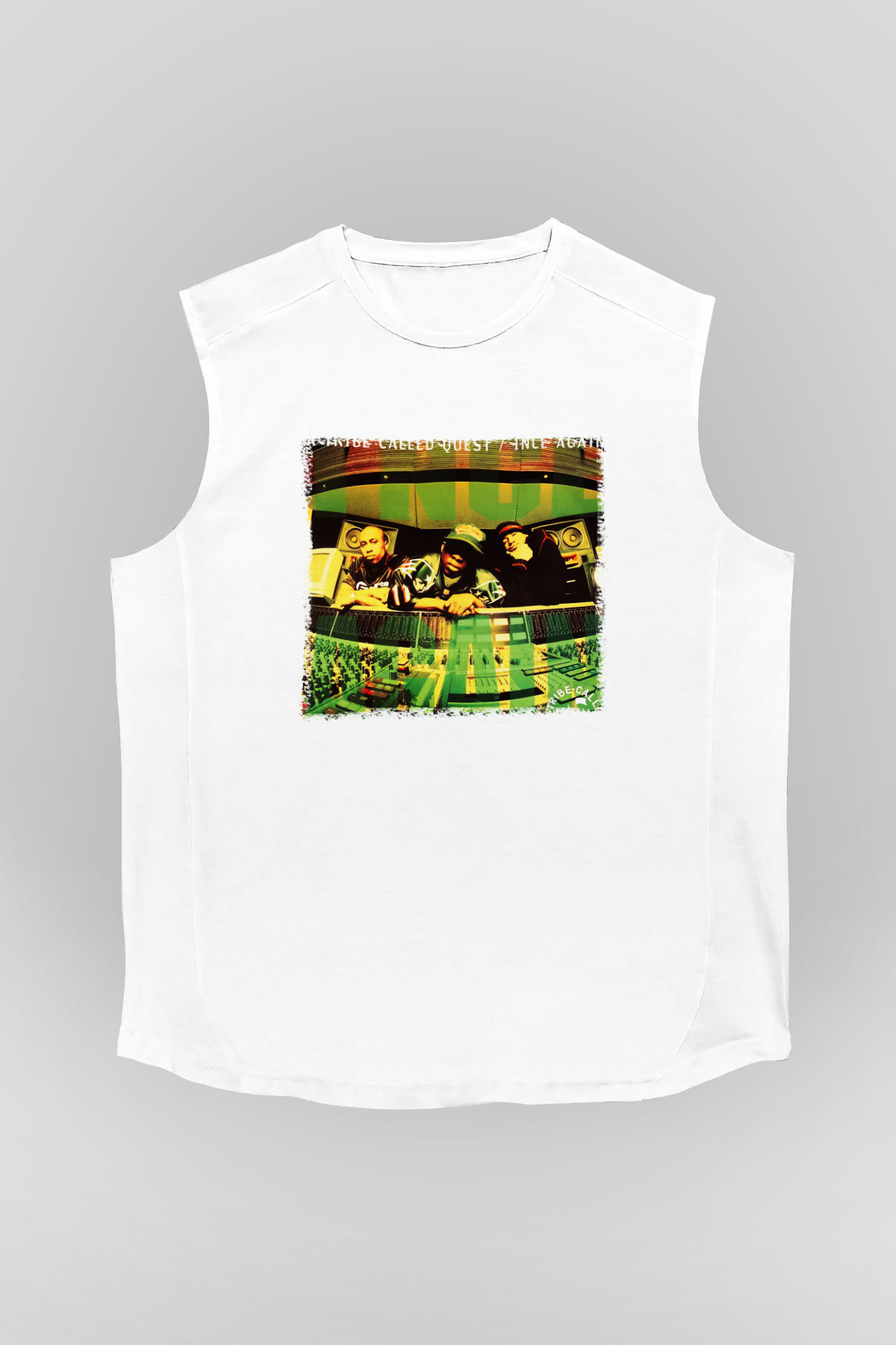 A Tribe Called Quest Beyaz Unisex Kolsuz Tişört