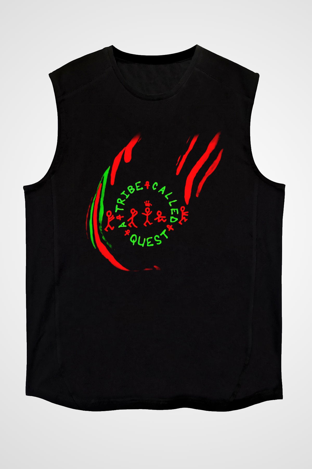 A Tribe Called Quest Siyah Unisex Kolsuz Tişört