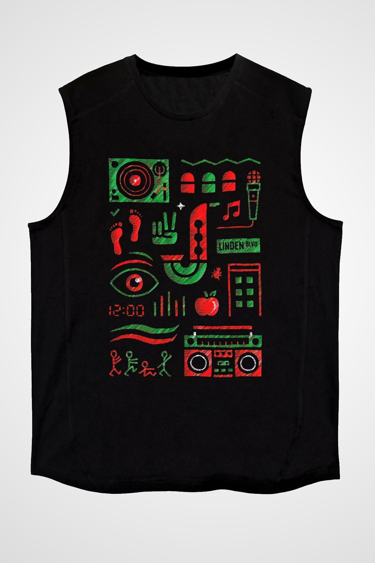A Tribe Called Quest Siyah Unisex Kolsuz Tişört