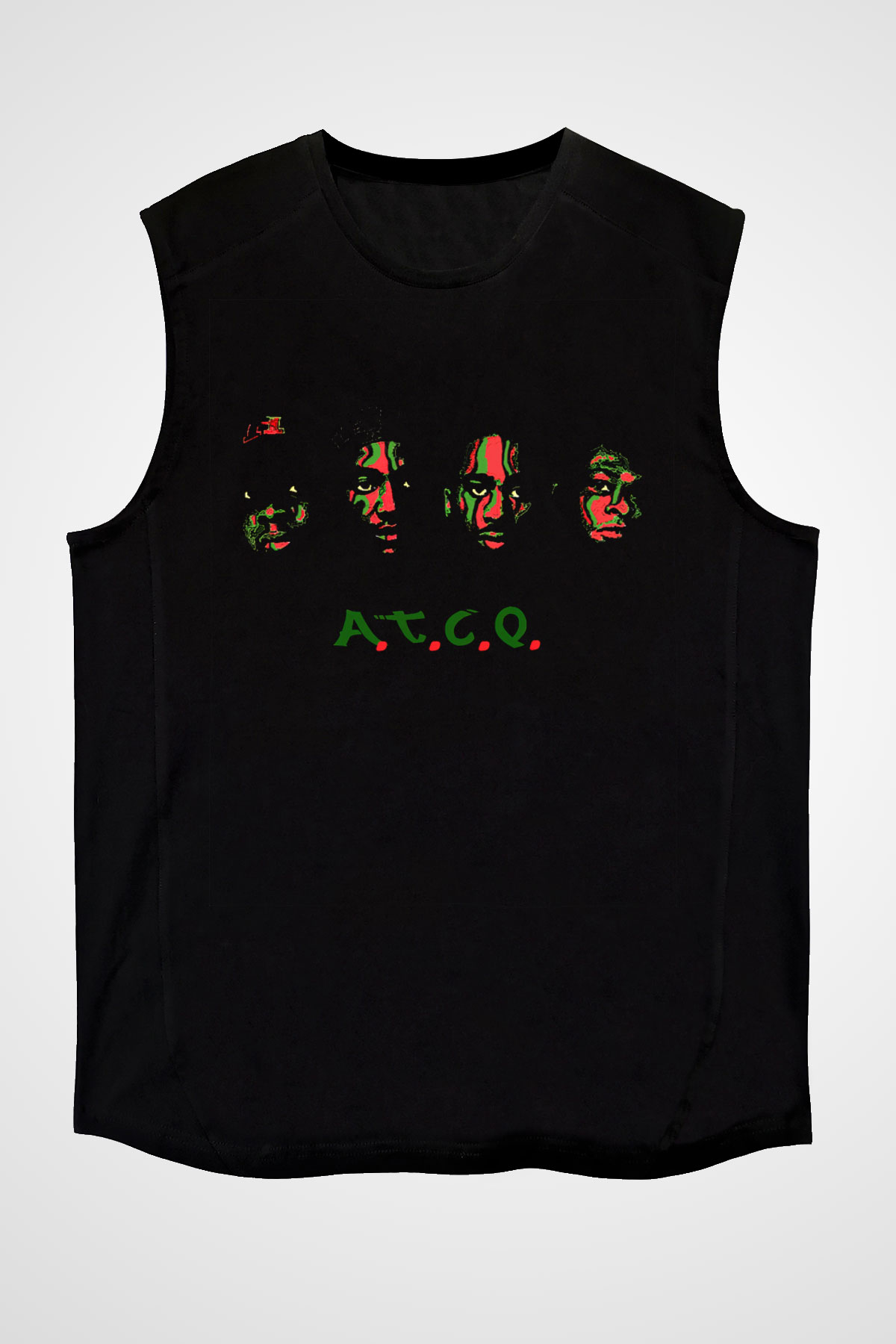 A Tribe Called Quest Siyah Unisex Kolsuz Tişört