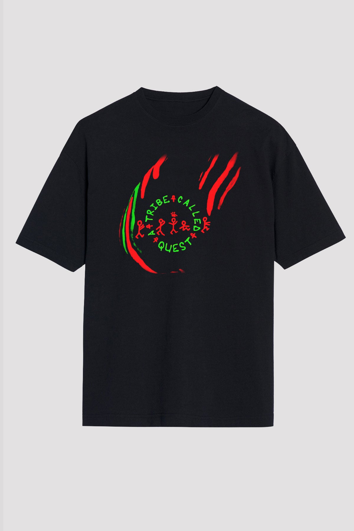 A Tribe Called Quest Siyah Unisex Oversize Tişört T-Shirt