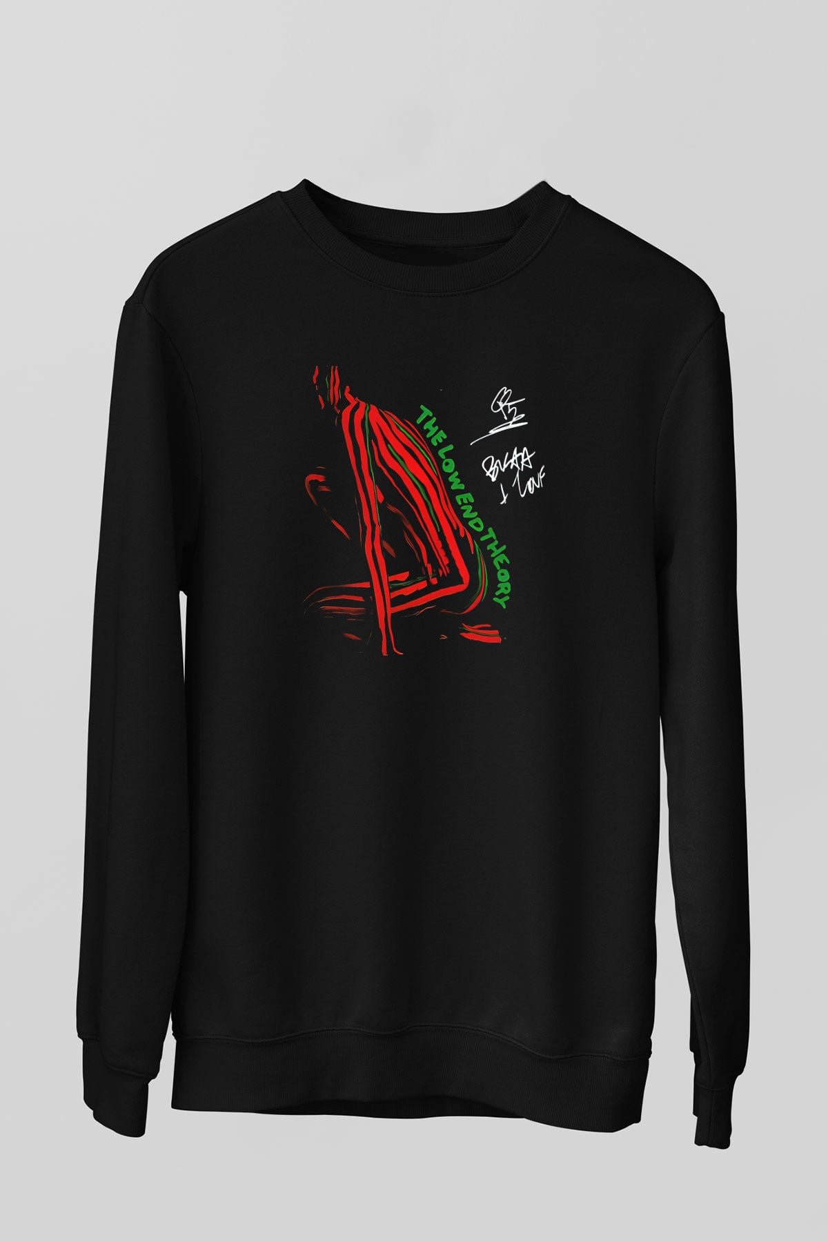 A Tribe Called Quest Siyah Unisex Sweatshirt