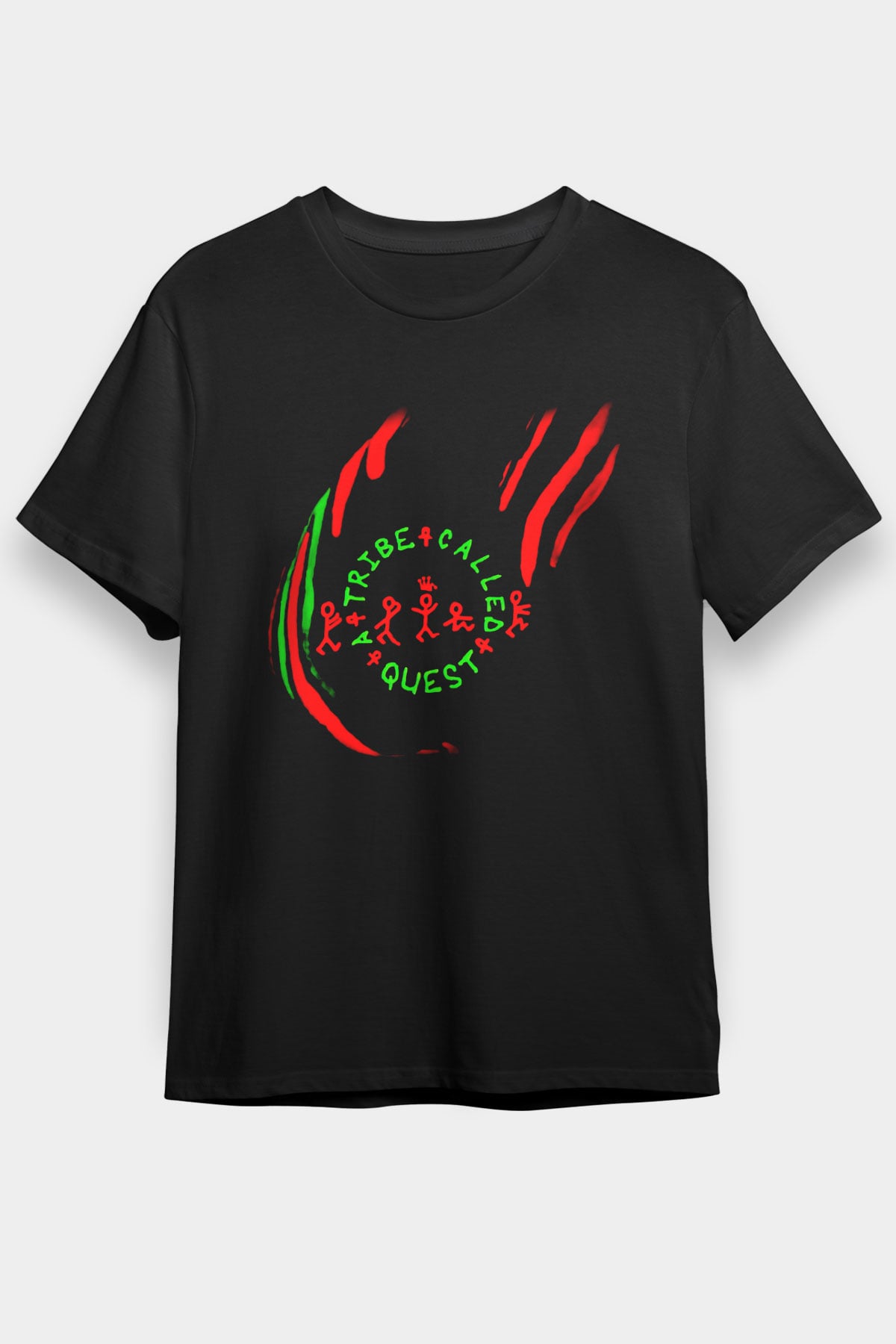 A Tribe Called Quest Siyah Unisex Tişört T-Shirt - TişörtFabrikası