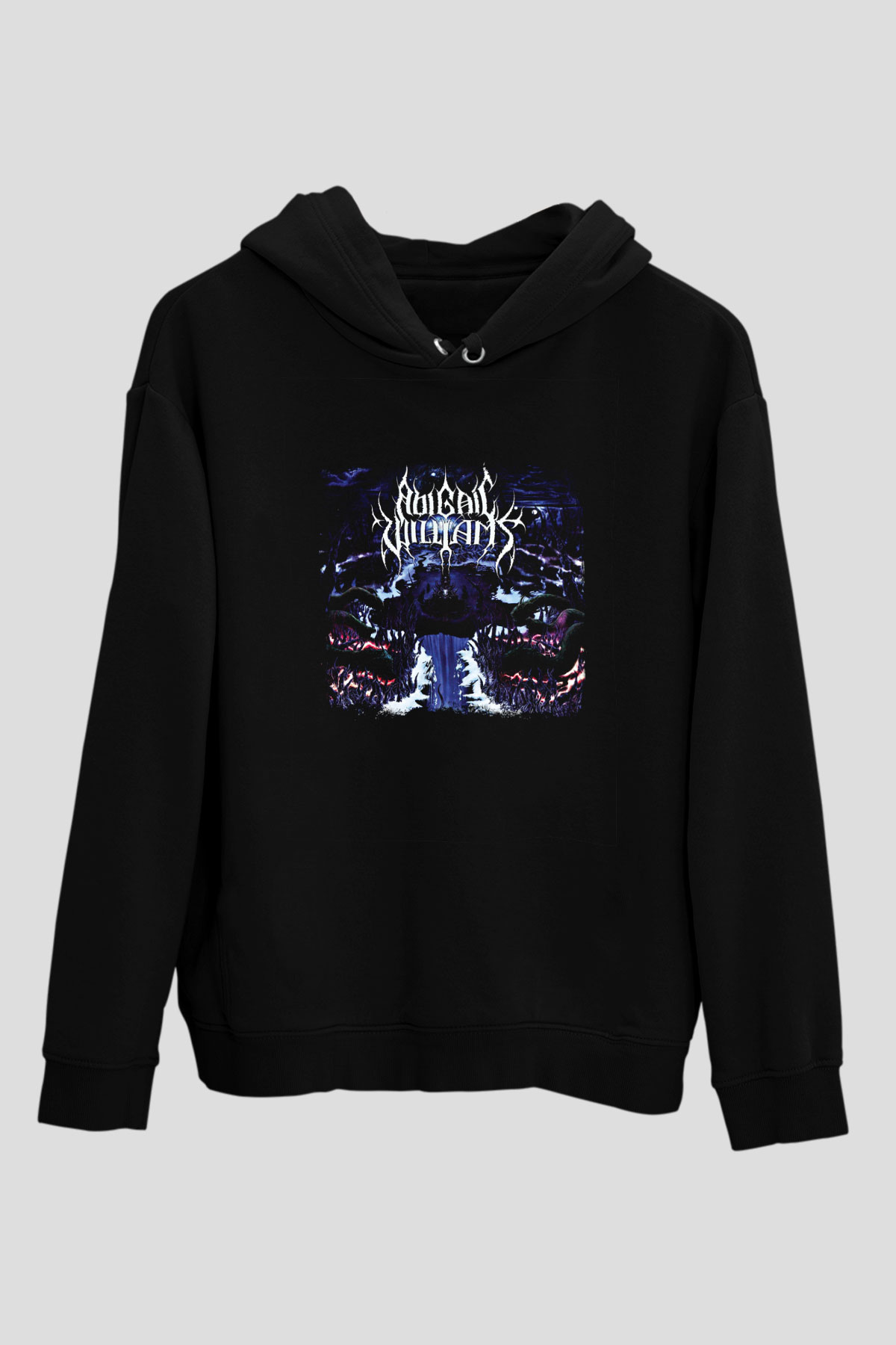 Abigail Williams Baskılı Unisex Siyah Hoodie