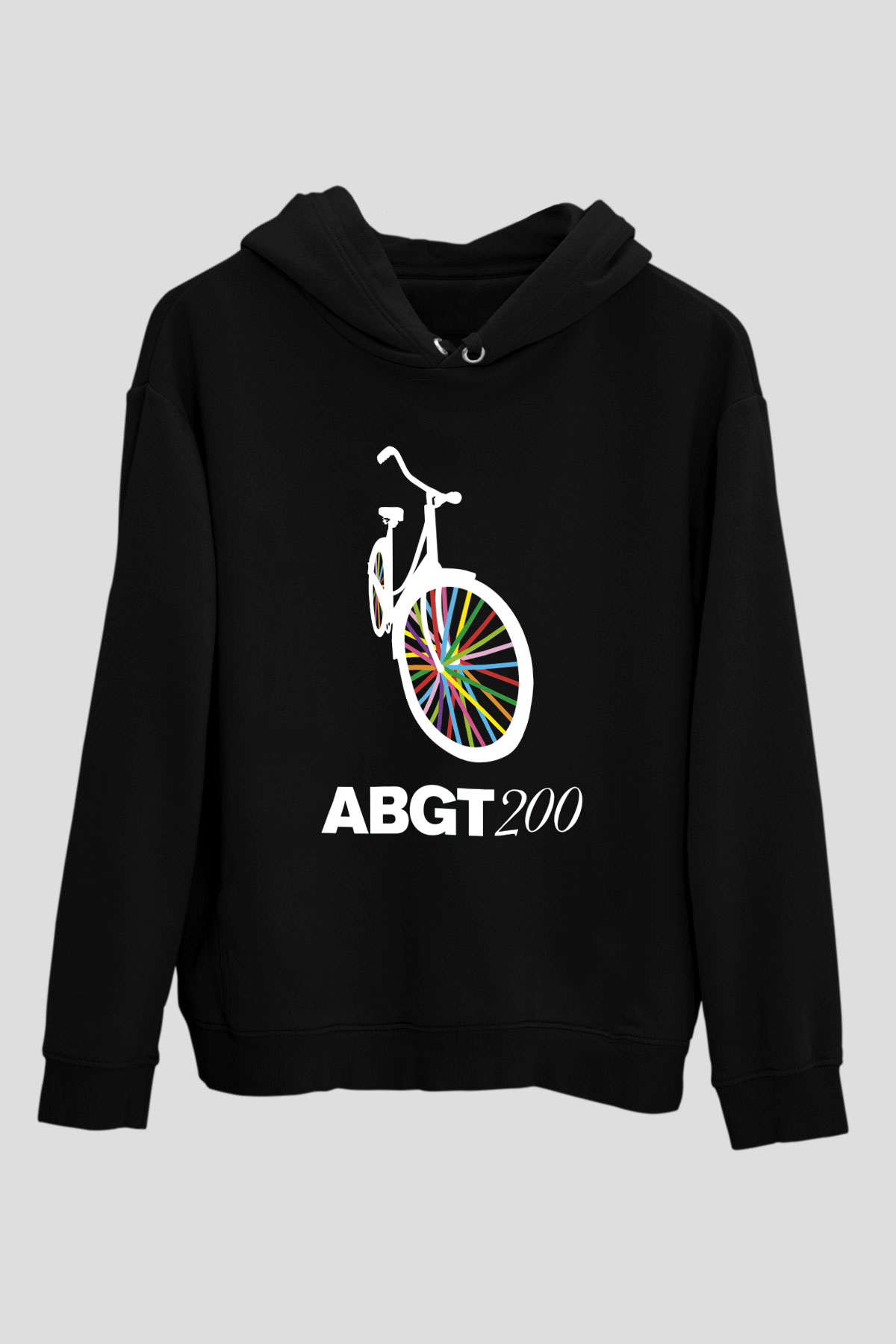 Above and Beyond Siyah Unisex Hoodie