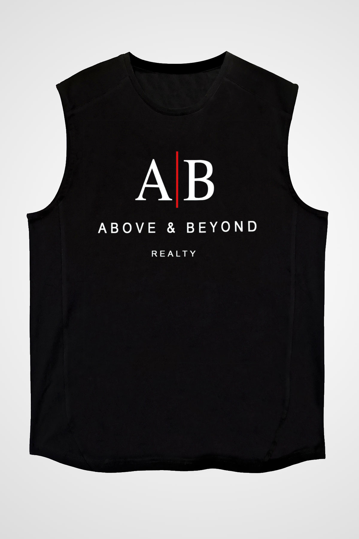 Above and Beyond Siyah Unisex Kolsuz Tişört