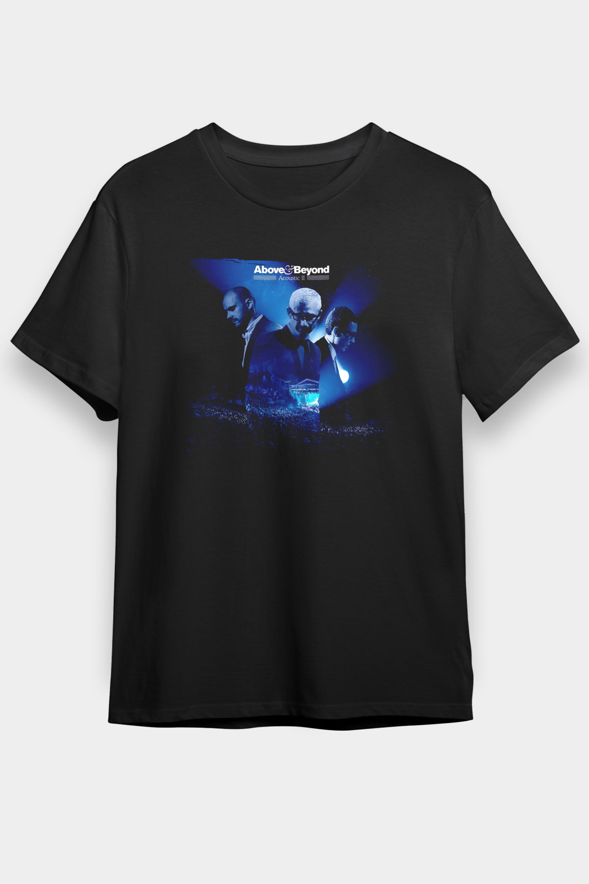 Above and Beyond Siyah Unisex Tişört T-Shirt - TişörtFabrikası