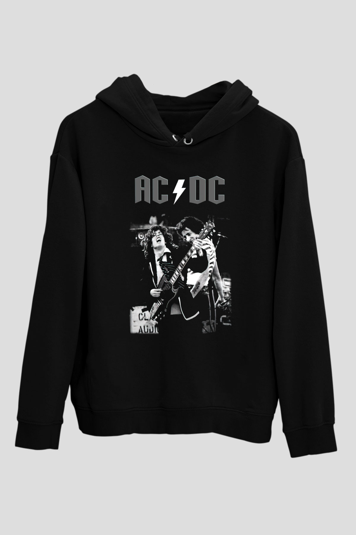 AC DC Angus Young Siyah Unisex Hoodie