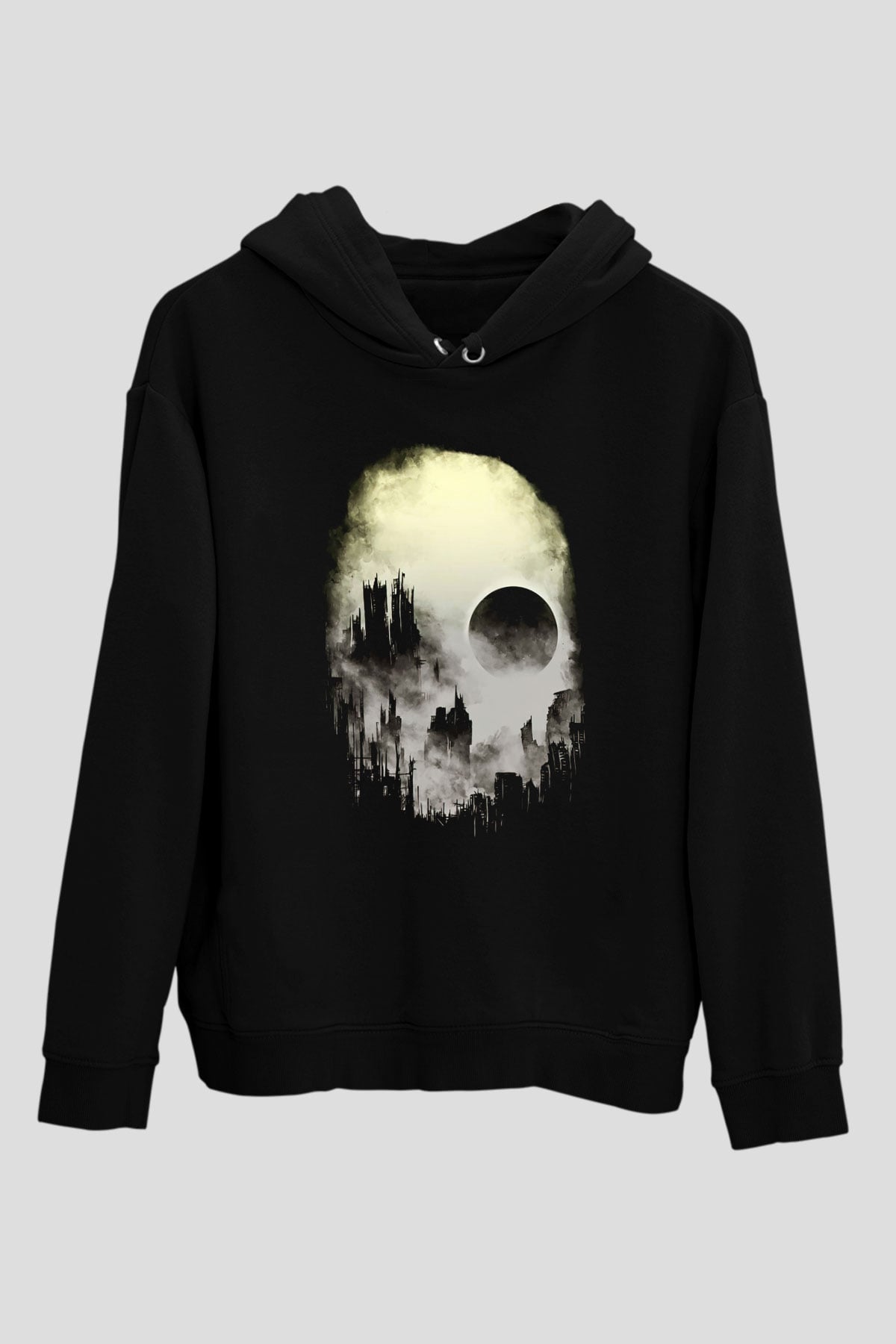 Accuser Siyah Unisex Hoodie