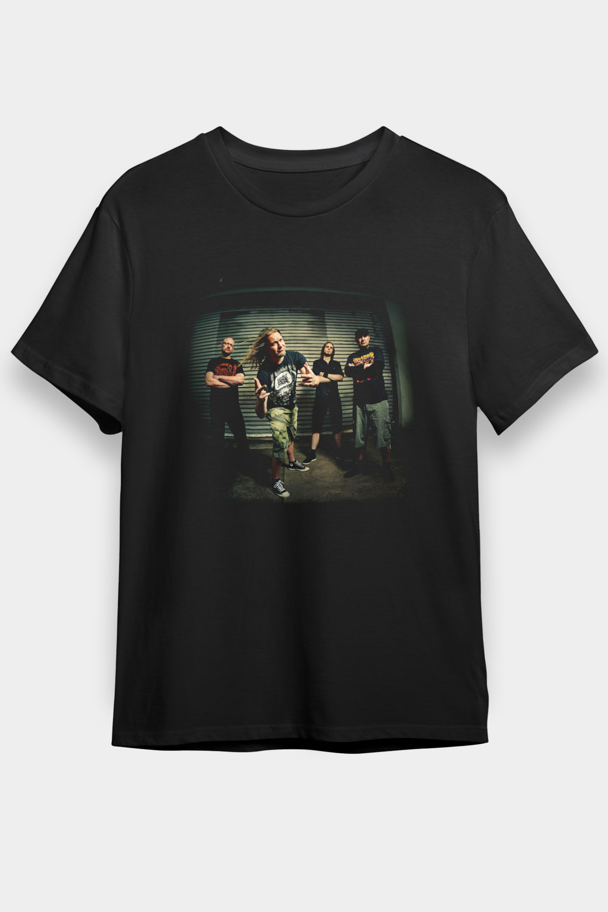 Accuser Siyah Unisex Tişört T-Shirt - TişörtFabrikası