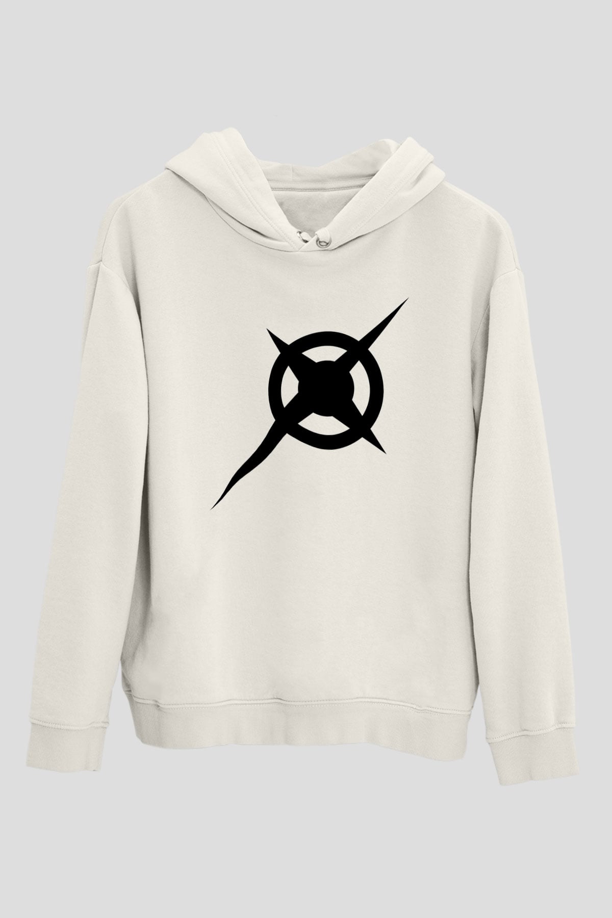 Ace Attorney Beyaz Unisex Kapşonlu Sweatshirt
